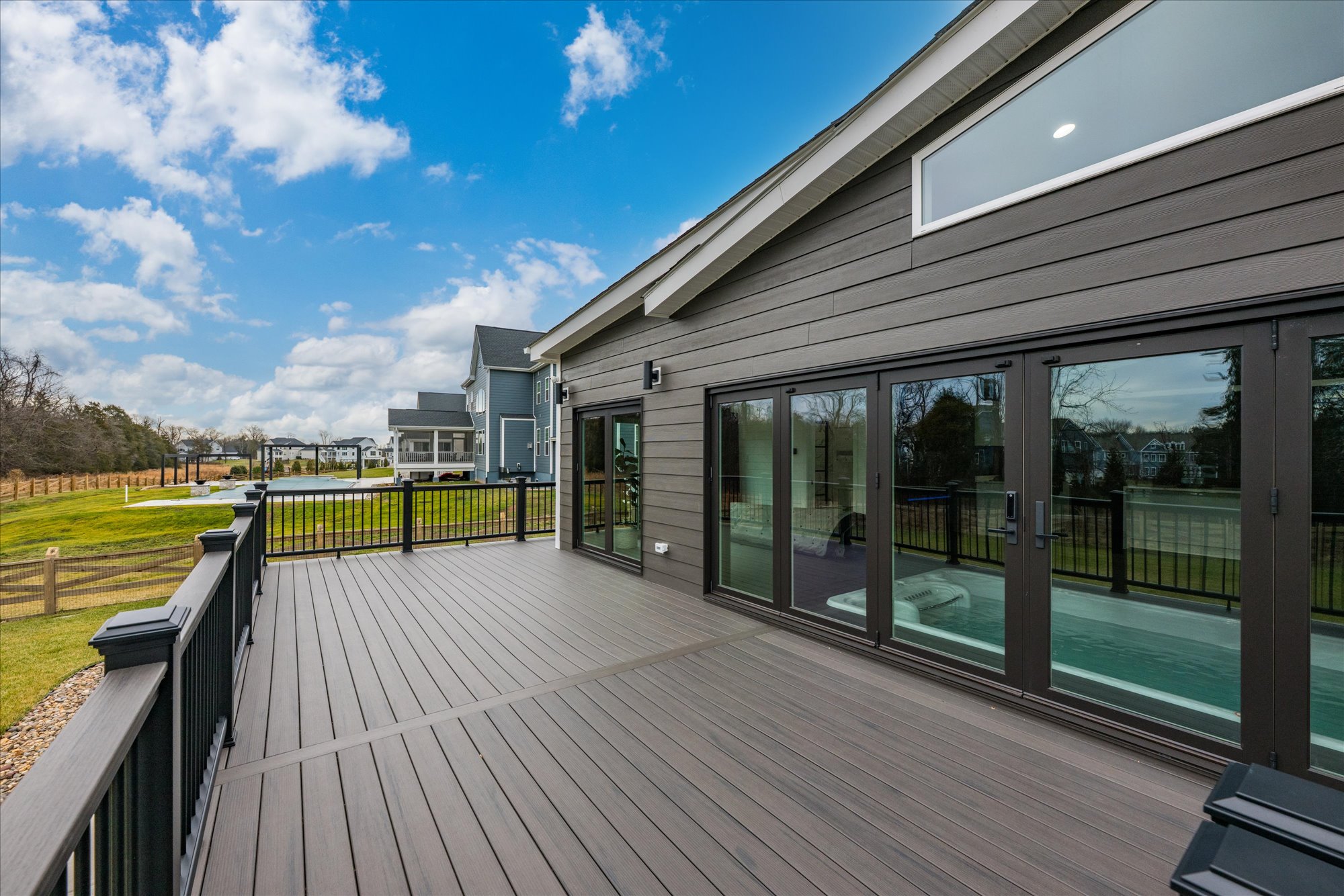 Multi-Level Composite Deck